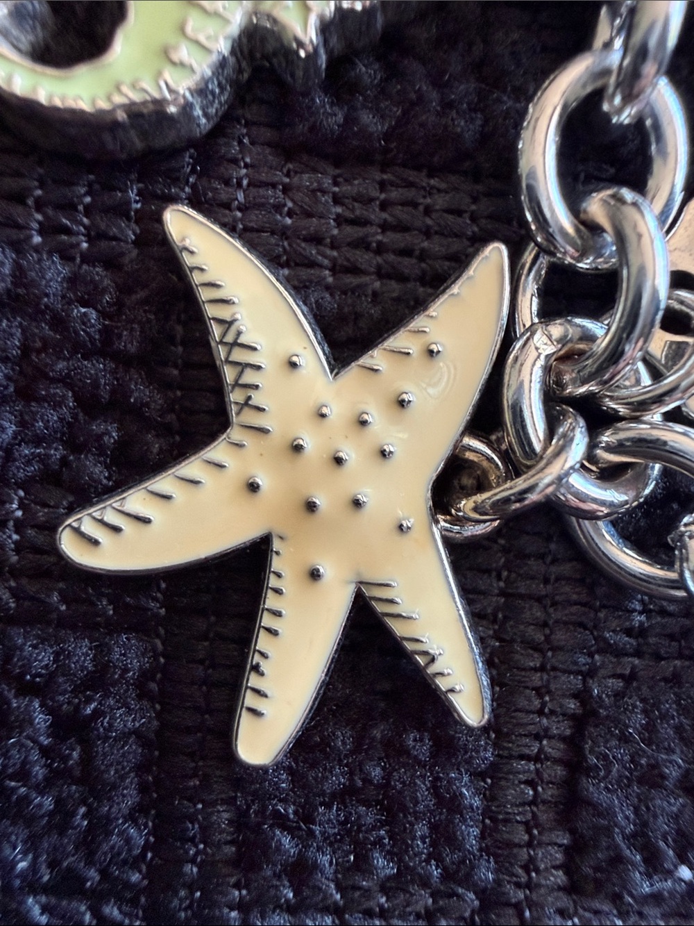 Coach Nautical Charm Key charm seahorse starfish anchor - Picture 5 of 7